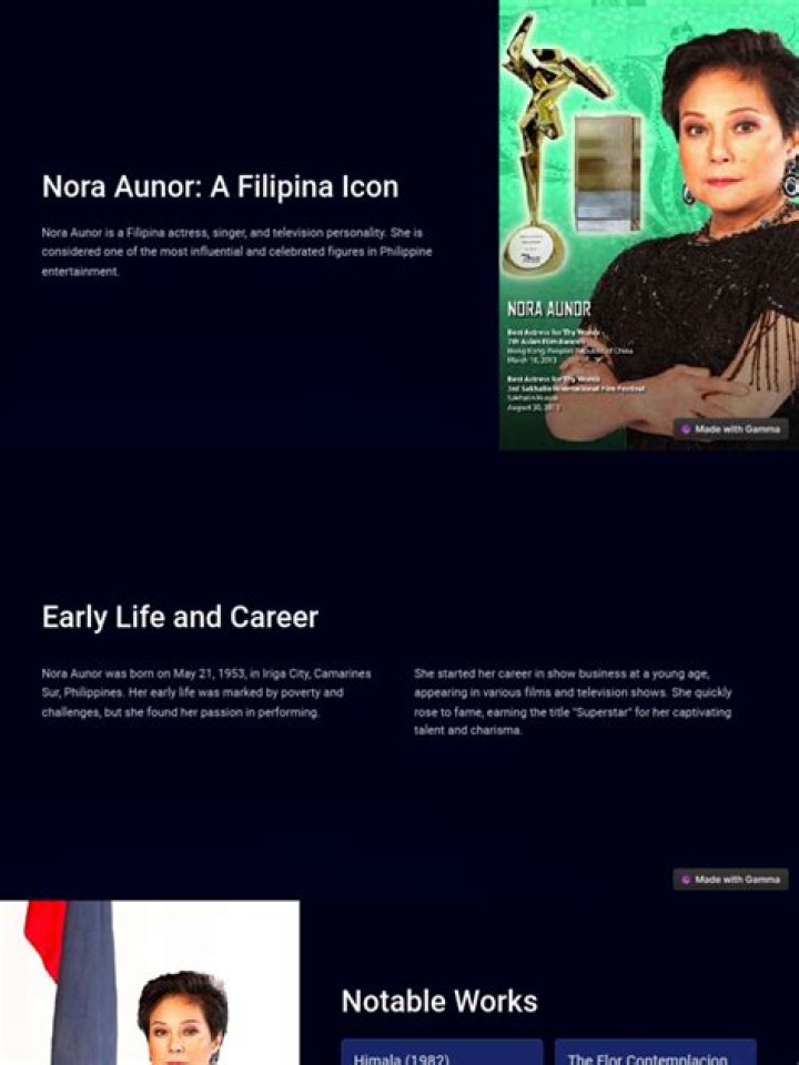 A Filipina Icon With Unstoppable Spirit